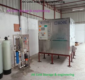 Cube Ice Machine-AK Cold Storage & engineering
